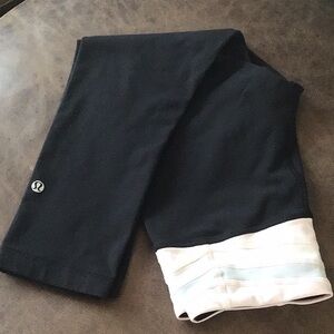 Lululemon Crop Black Leggings Size 4